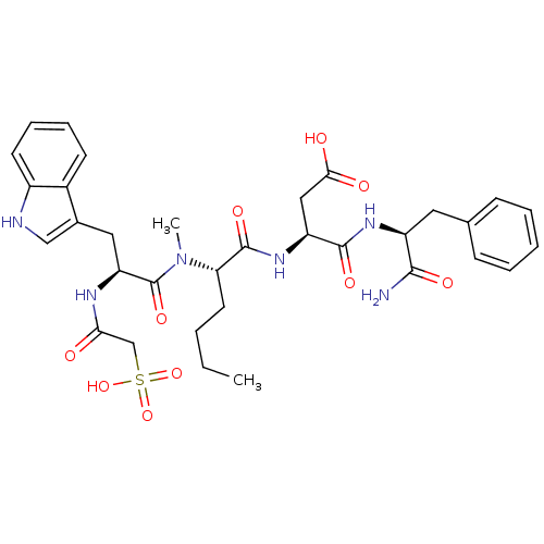 Chemical structure of BindingDB Monomer ID 50092408