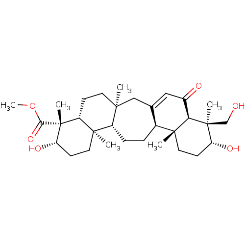 Chemical structure of BindingDB Monomer ID 50092536