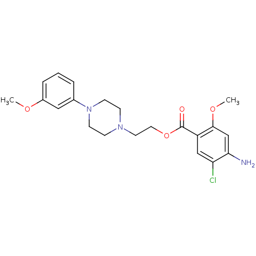 Chemical structure of BindingDB Monomer ID 50092545