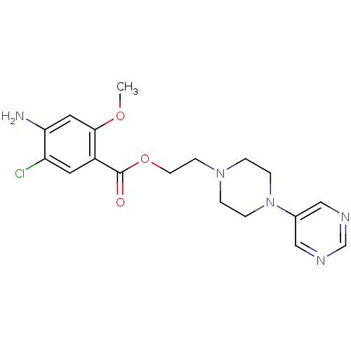 Chemical structure of BindingDB Monomer ID 50092555