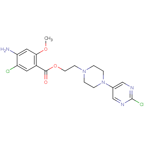 Chemical structure of BindingDB Monomer ID 50092558