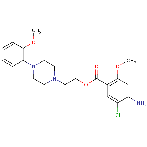 Chemical structure of BindingDB Monomer ID 50092562