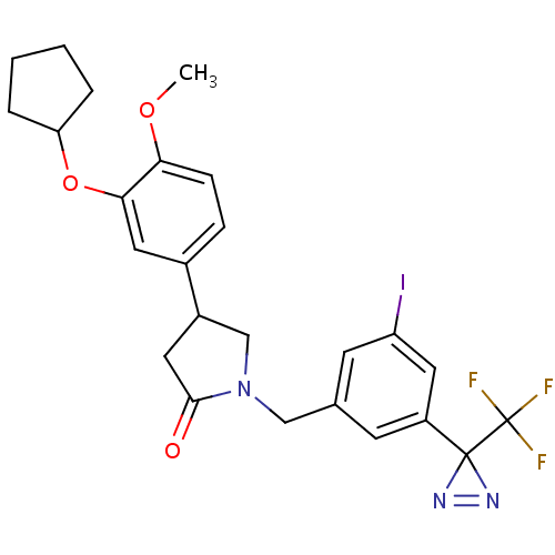 Chemical structure of BindingDB Monomer ID 50092631