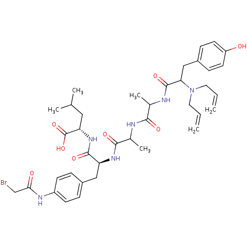 Chemical structure of BindingDB Monomer ID 50092794