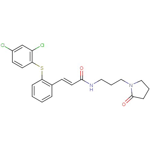 Chemical structure of BindingDB Monomer ID 50092926