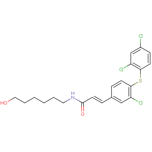 Chemical structure of BindingDB Monomer ID 50092952