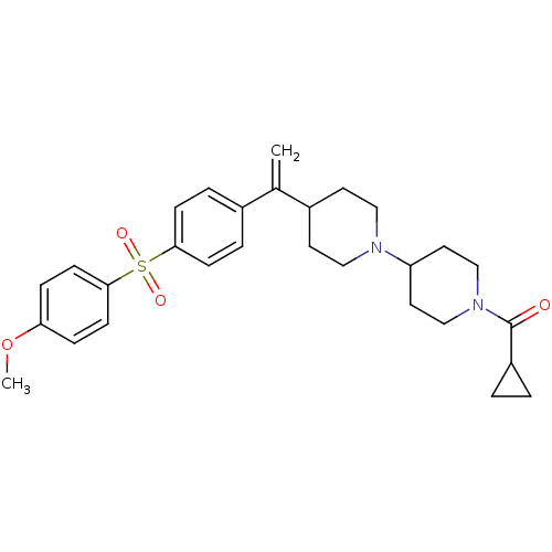 Chemical structure of BindingDB Monomer ID 50092969
