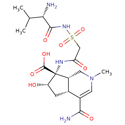 Chemical structure of BindingDB Monomer ID 50093001