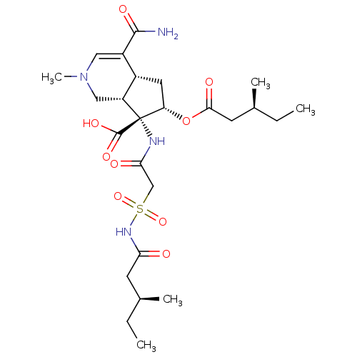 Chemical structure of BindingDB Monomer ID 50093007