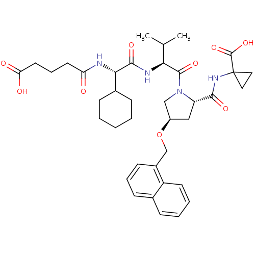 Chemical structure of BindingDB Monomer ID 50093020