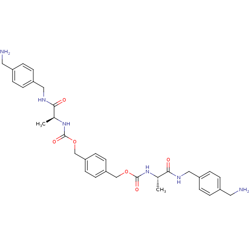 Chemical structure of BindingDB Monomer ID 50093137