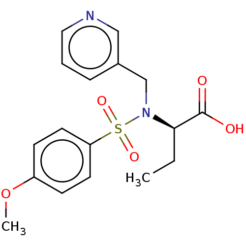 Chemical structure of BindingDB Monomer ID 50093565