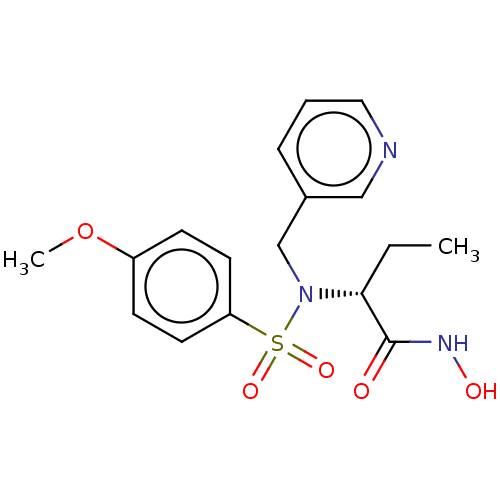 Chemical structure of BindingDB Monomer ID 50093567