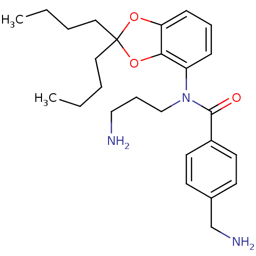 Chemical structure of BindingDB Monomer ID 50093760