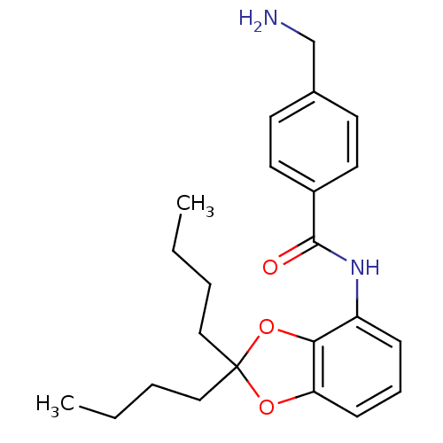 Chemical structure of BindingDB Monomer ID 50093776