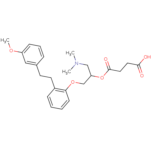 Chemical structure of BindingDB Monomer ID 50093789