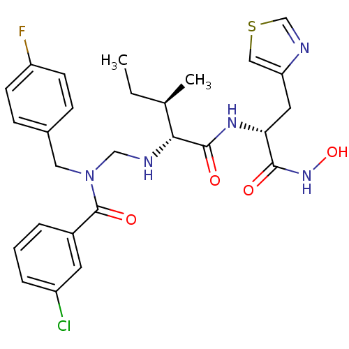 Chemical structure of BindingDB Monomer ID 50093816