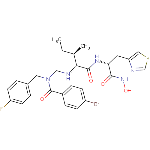 Chemical structure of BindingDB Monomer ID 50093823