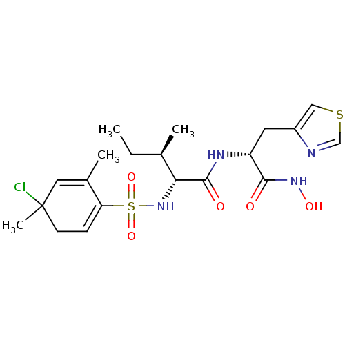 Chemical structure of BindingDB Monomer ID 50093837