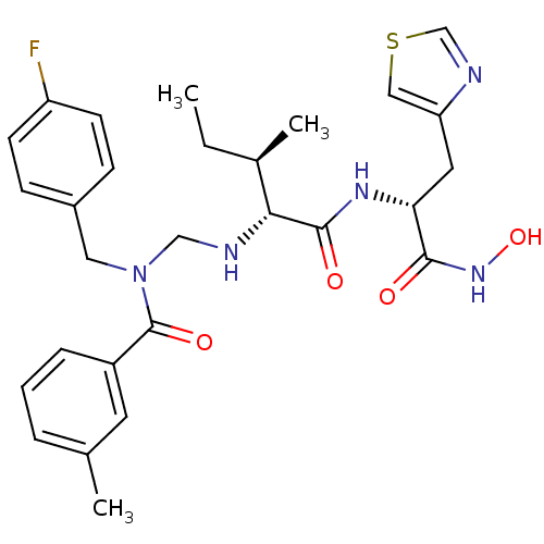 Chemical structure of BindingDB Monomer ID 50093842