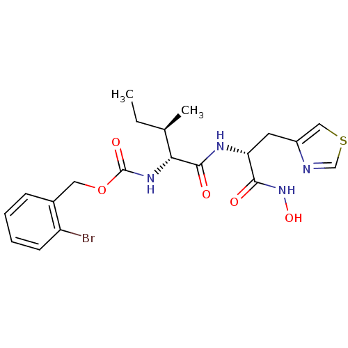 Chemical structure of BindingDB Monomer ID 50093861
