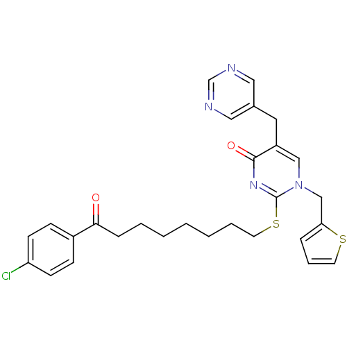 Chemical structure of BindingDB Monomer ID 50093924