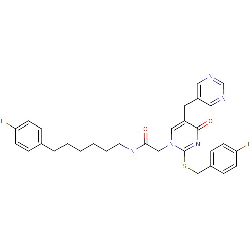 Chemical structure of BindingDB Monomer ID 50093928