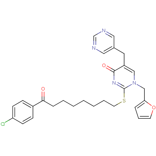 Chemical structure of BindingDB Monomer ID 50093929