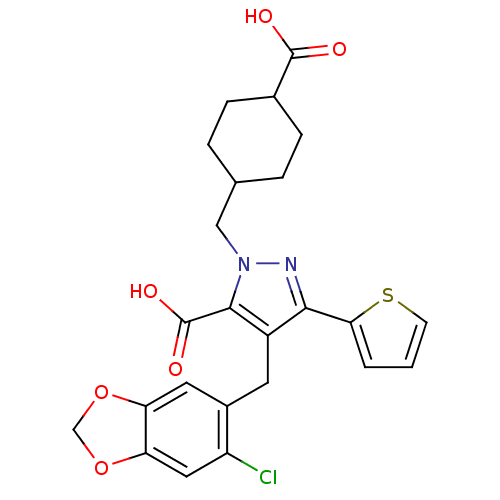 Chemical structure of BindingDB Monomer ID 50093978