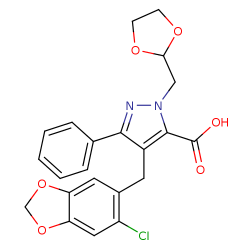 Chemical structure of BindingDB Monomer ID 50093979