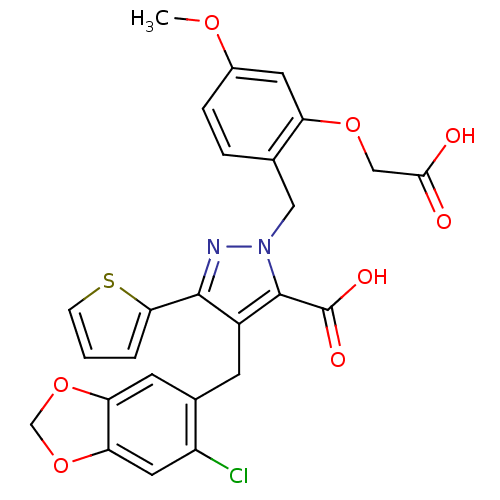 Chemical structure of BindingDB Monomer ID 50093981
