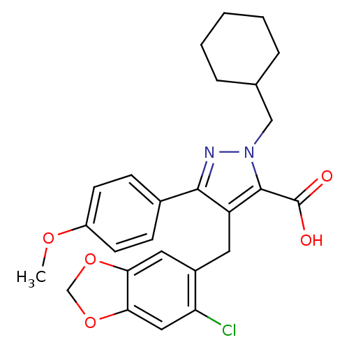 Chemical structure of BindingDB Monomer ID 50093982