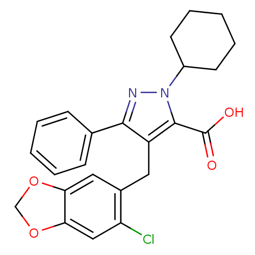 Chemical structure of BindingDB Monomer ID 50093983