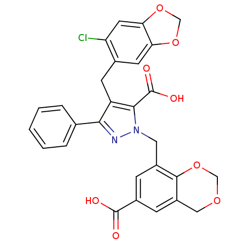 Chemical structure of BindingDB Monomer ID 50093985