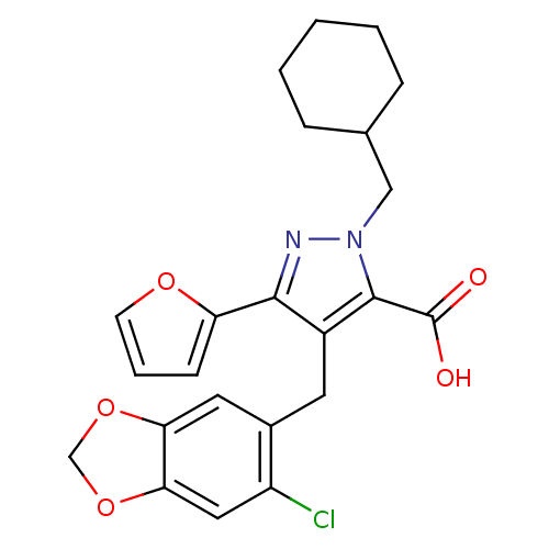 Chemical structure of BindingDB Monomer ID 50093987