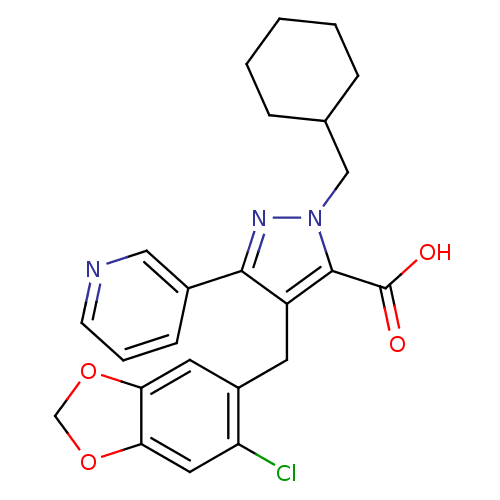 Chemical structure of BindingDB Monomer ID 50093990