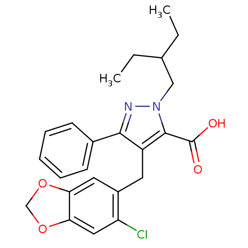 Chemical structure of BindingDB Monomer ID 50093992