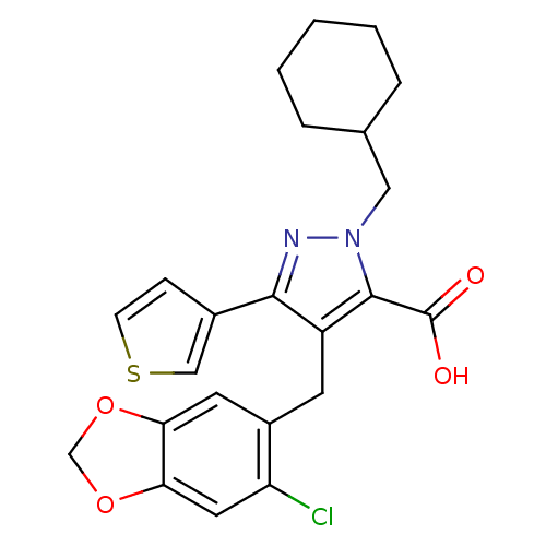 Chemical structure of BindingDB Monomer ID 50093996