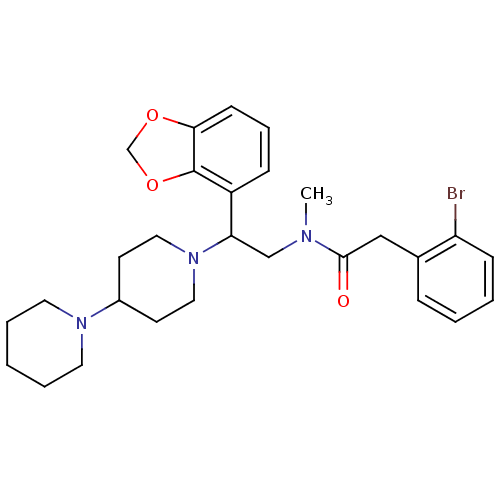 Chemical structure of BindingDB Monomer ID 50094121