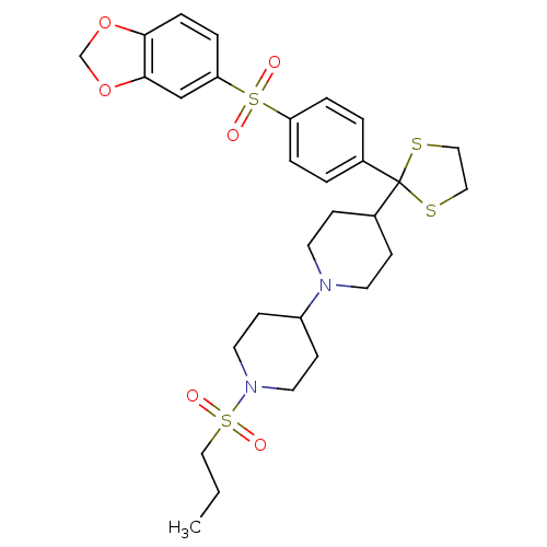 Chemical structure of BindingDB Monomer ID 50095097