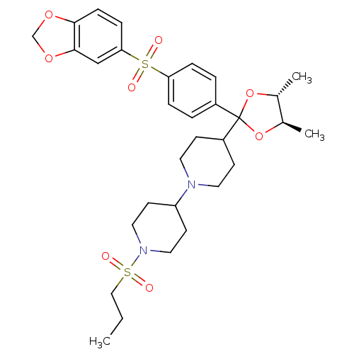 Chemical structure of BindingDB Monomer ID 50095107