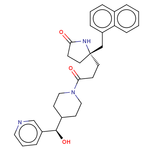 Chemical structure of BindingDB Monomer ID 50095124