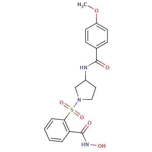 Chemical structure of BindingDB Monomer ID 50095213