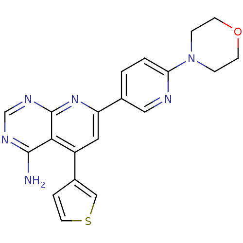 Chemical structure of BindingDB Monomer ID 50095360