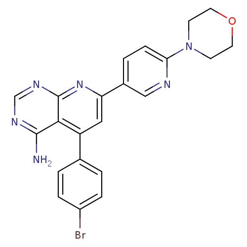 Chemical structure of BindingDB Monomer ID 50095374