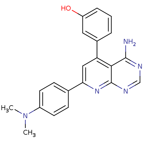 Chemical structure of BindingDB Monomer ID 50095375