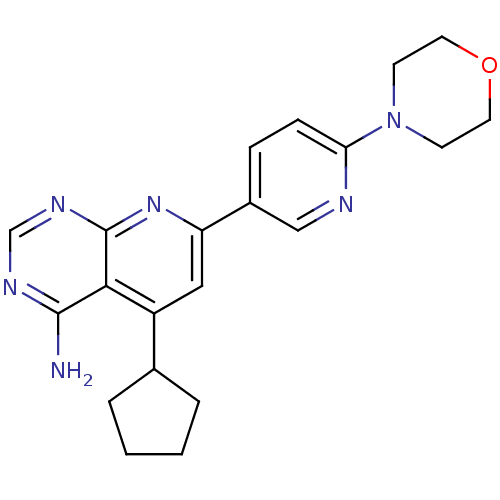 Chemical structure of BindingDB Monomer ID 50095377