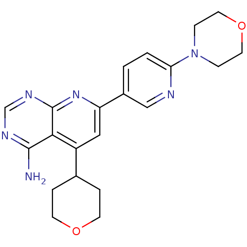 Chemical structure of BindingDB Monomer ID 50095386