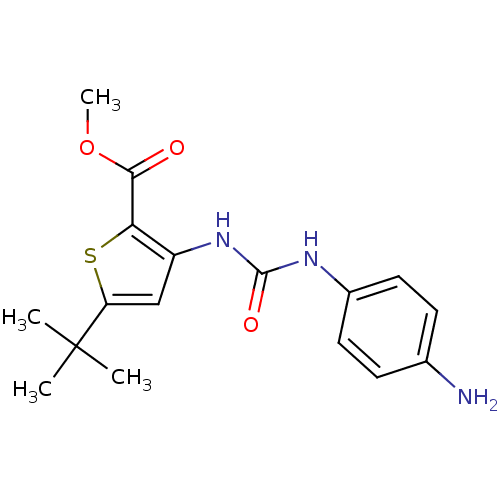 Chemical structure of BindingDB Monomer ID 50095395