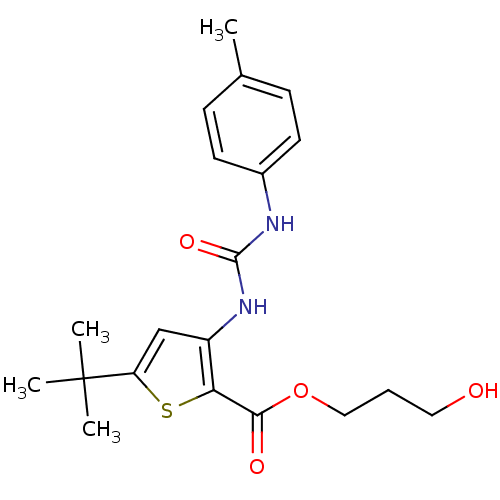 Chemical structure of BindingDB Monomer ID 50095401